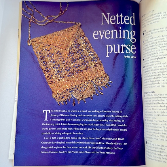 BEAD & BUTTON MAGAZINE 2 ISSUES YEAR 2000 - Picture 11 of 11